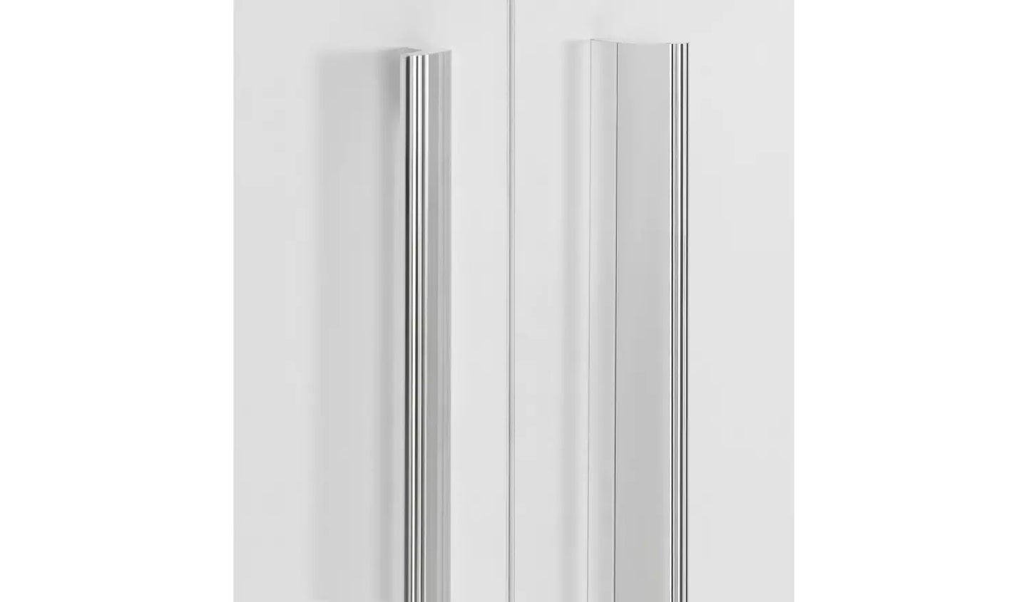 Habitat Munich 6 Door 2 Mirror Wardrobe - White
